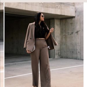 Madewell Drapeweave Caldwell Double-Breasted Blazer